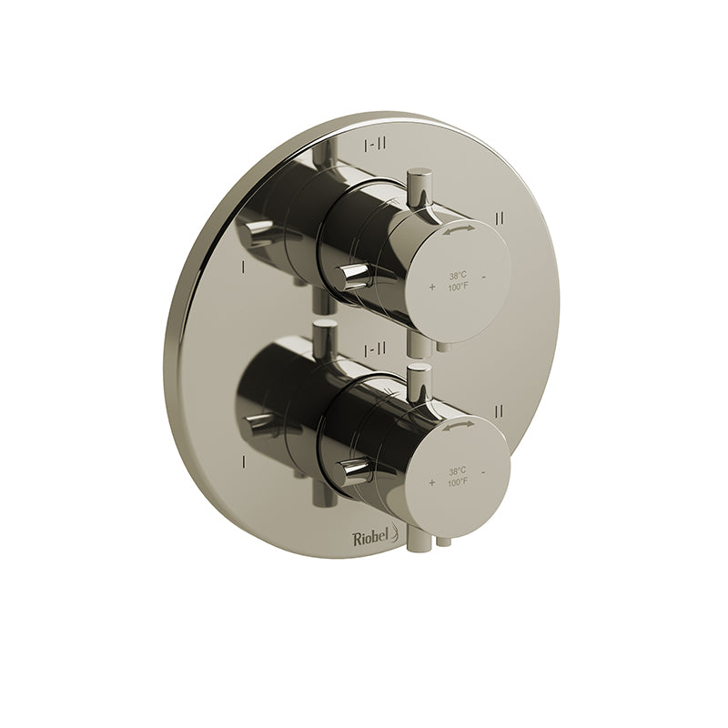 Riobel TRUTM46+PN- 4-way Type T/P (thermostatic/pressure balance) coaxial valve trim | FaucetExpress.ca