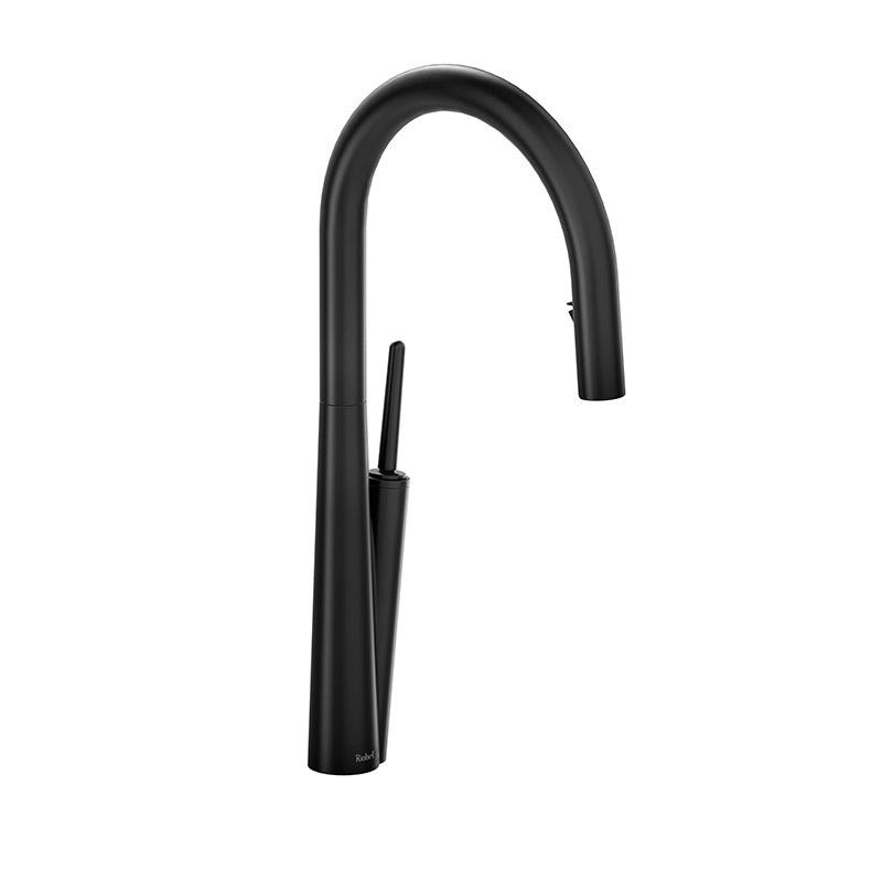 Riobel SC101BK- Solstice kitchen faucet with spray | FaucetExpress.ca