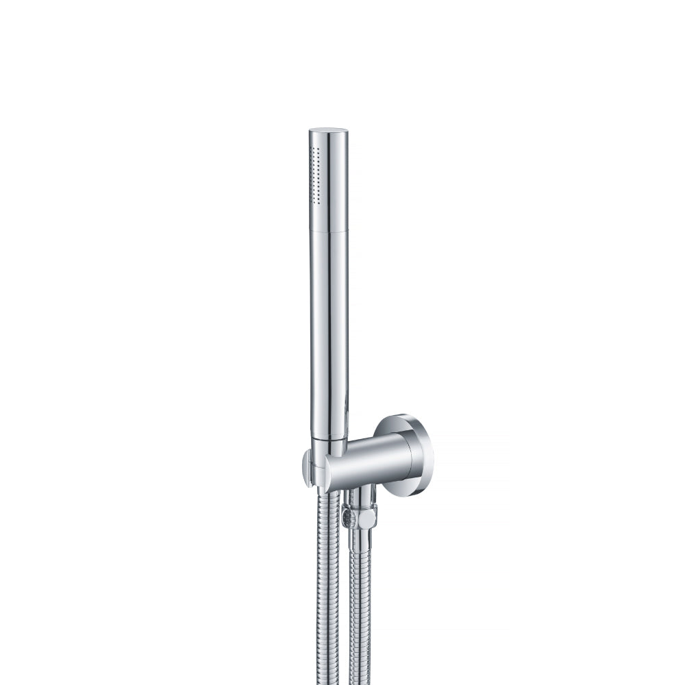 Isenberg SHS.1024CP- Hand Shower Set With Wall Elbow, Holder and Hose - FaucetExpress.ca