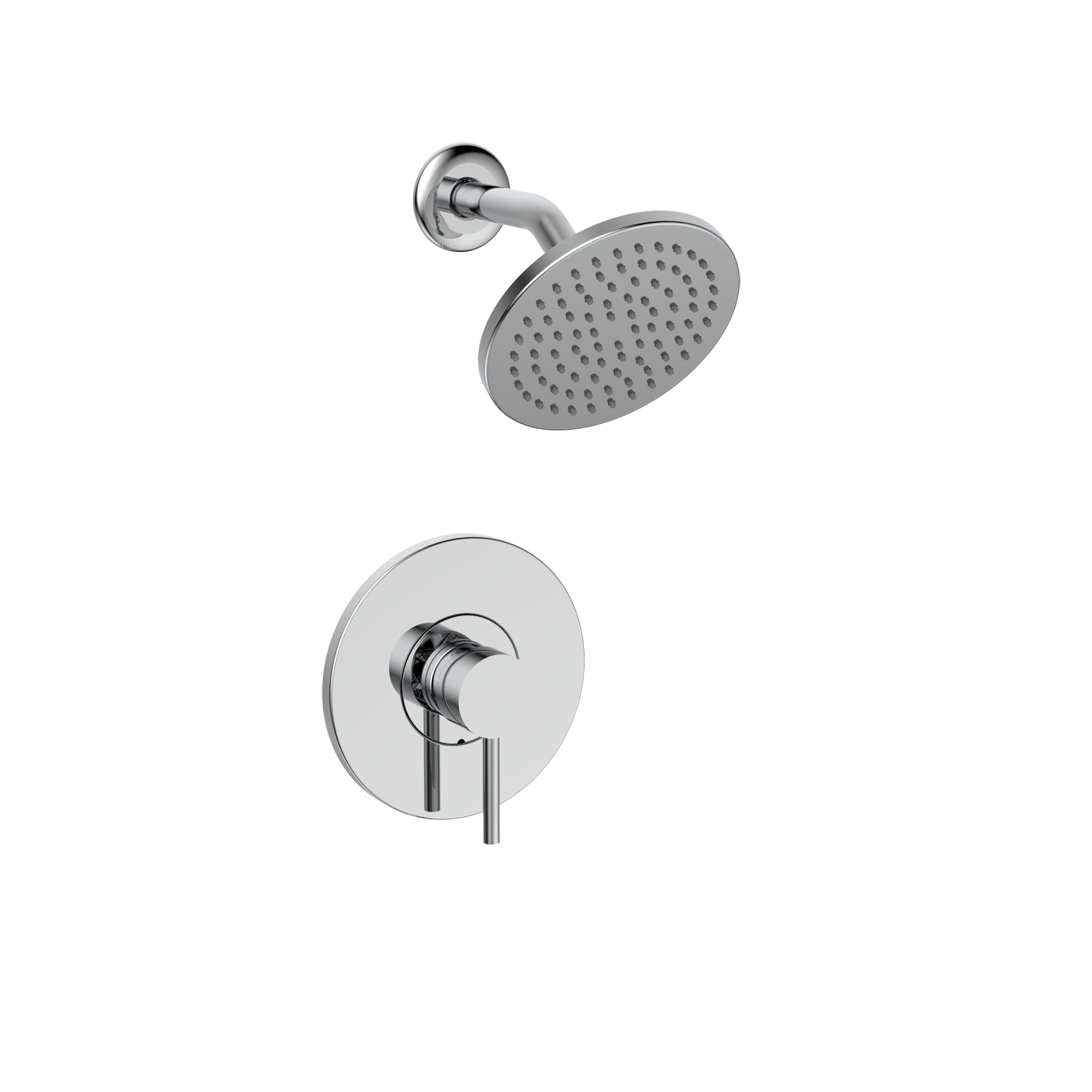 Bélanger SOU92VTCP2- Source Shower Faucet Trim Kit W/Pb Valve Trim & Wm Rain Shower Head *Valve Required