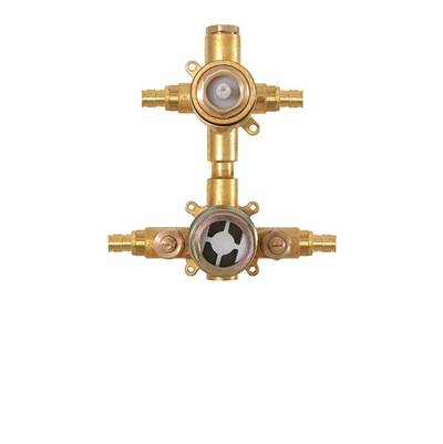 ALT ALT79081000- Uniplex P/ B Valve W/Diverter - Pex - FaucetExpress.ca