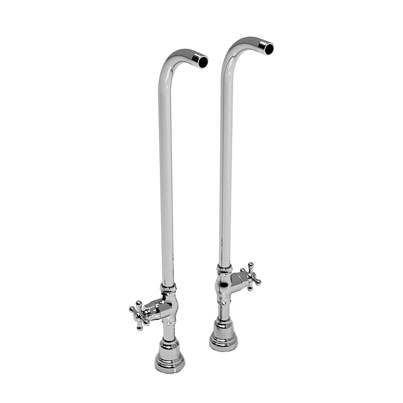 Riobel TU44BN- 76 cm (30") high floor riser pair with valve | FaucetExpress.ca