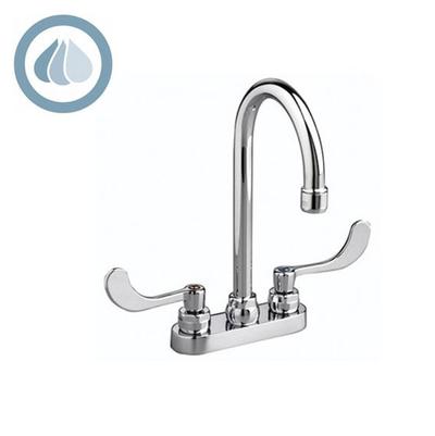 American Standard 7545170.002- Monterrey 4-Inch Centerset Gooseneck Faucet With Wrist Blade Handles 1.5 Gpm/5.7 Lpm With Limited Swivel