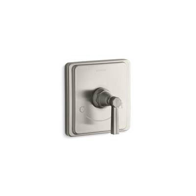 Kohler T13173-4B-BN- Pinstripe® Valve trim with lever handle for thermostatic valve, requires valve | FaucetExpress.ca