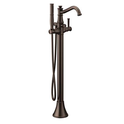 Moen 9025ORB- Belfield Freestanding Floor Mount Tub Filler with Handshower