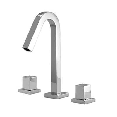 Aquabrass - X7910 Xsquare Short Widespread Lav Faucet 8''Cc