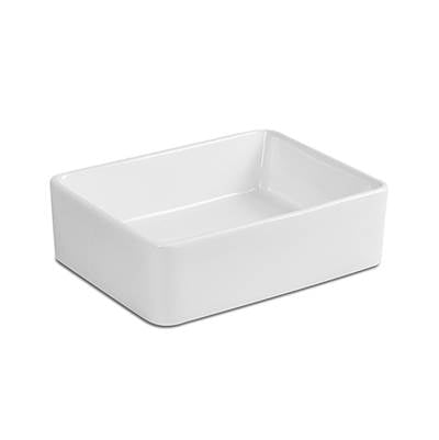 Icera L-2610.01- Vista Petite Vessel Lavatory White | FaucetExpress.ca