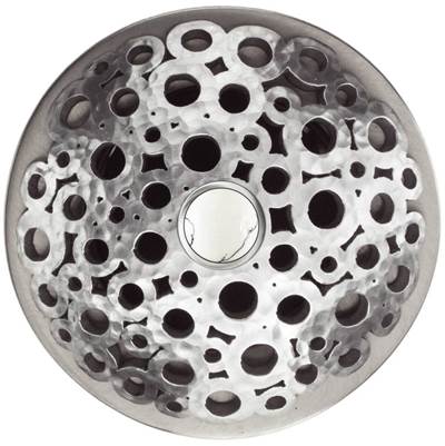 Linkasink D017 - Loop Grid Strainer with White Stone Screw