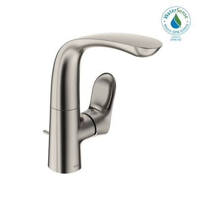 Toto TLG01309U#PN- TOTO GO 1.2 GPM Single Side-Handle Bathroom Sink Faucet with COMFORT GLIDE Technology, Polished Nickel | FaucetExpress.ca