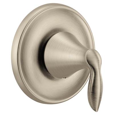 Moen UT2011BN- Eva 1-Handle M-CORE Transfer Valve Trim Kit in Brushed Nickel (Valve Not Included)
