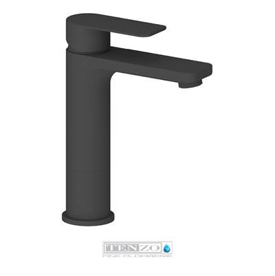 Tenzo DE12M-P-BG - Delano Single Hole Tall Lavatory Faucet Brushed Gold With (Overflow) Drain