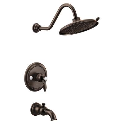 Moen UTS33103EPORB- Weymouth M-CORE 3-Series 1-Handle Eco-Performance Tub and Shower Trim Kit in Oil Rubbed Bronze (Valve Not Included)