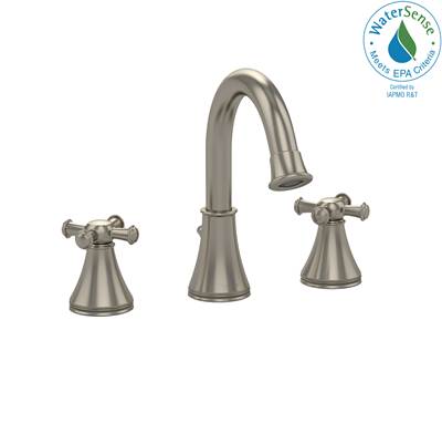 Toto TL220DDH#BN- Faucet Widespread Vivian High Cross | FaucetExpress.ca