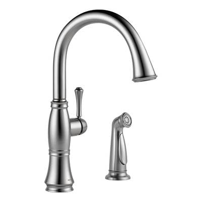 Delta 4297-AR-DST- Delta Cassidy Single Handle Kitchen Faucet With Spray | FaucetExpress.ca