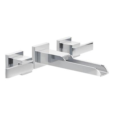 Delta T3568LF-WL- Delta Ara 2H Wm Lav Faucet - Channel Spout | FaucetExpress.ca