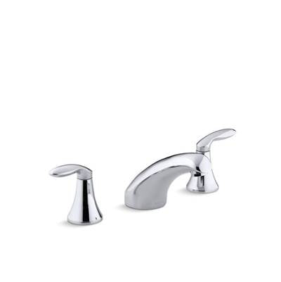 Kohler P15294-4-CP- Coralais® Bath-mount high-flow bath faucet trim with lever handles | FaucetExpress.ca