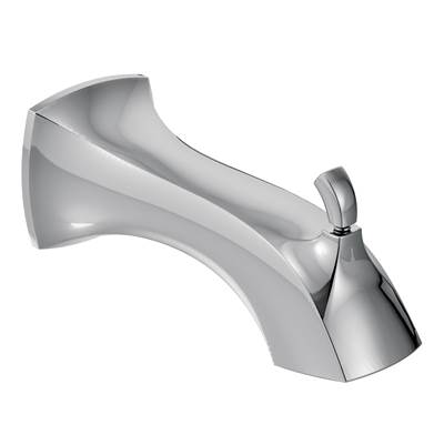 Moen 161955- Voss 1/2-Inch Slip Fit Connection Diverter Tub Spout, Chrome - FaucetExpress.ca