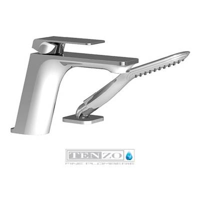 Tenzo QU31- Quantum Deck Mount 2 Pcs Tub Filler