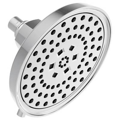 Brizo 87476-PC-2.5- H2O Round Multifunction Showerhead - 2.5