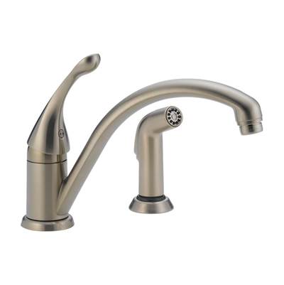 Delta 441-SS-DST- 1H Kitchen Faucet W/Side Sprayer | FaucetExpress.ca