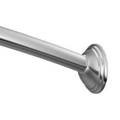 Moen CSR2155CH- Curved Shower Rods Chrome 5Ft Curved Shower Rod