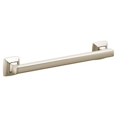 Moen YG5112NL- Voss Polished Nickel 12'' Designer Grab Bar