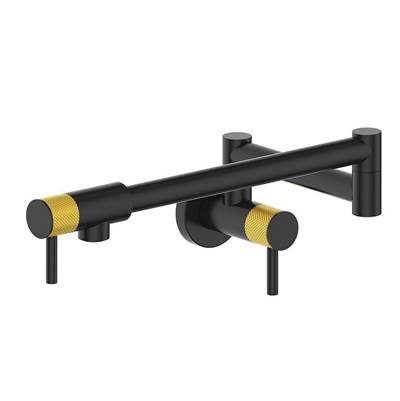 Vogt KF.DX.1300.GB- Drava Pot Filler Matte Gold Matte Black