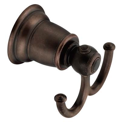 Moen YB5403ORB- Kingsley Oil Rubbed Bronze Double Robe Hook