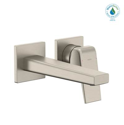 Toto TLG10307U#BN- TOTO GB 1.2 GPM Wall-Mount Single-Handle Bathroom Faucet with COMFORT GLIDE Technology, Brushed Nickel - TLG10307U#BN | FaucetExpress.ca