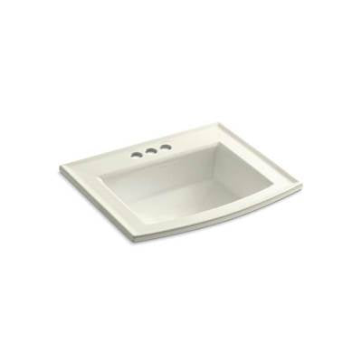 Kohler 2356-4-96- Archer® Drop-in bathroom sink with 4'' centerset faucet holes | FaucetExpress.ca