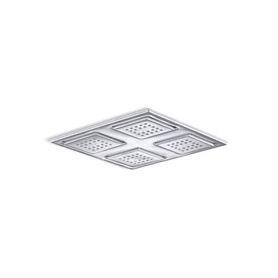 Kohler 98740-CP- WaterTile® Rain overhead shower panel with four 22-nozzle sprayheads | FaucetExpress.ca