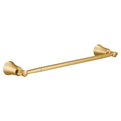 Moen YB0318BG- Flara Brushed Gold 18'' Towel Bar