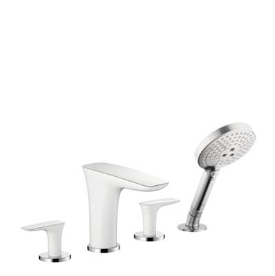 Hansgrohe 15456401- Puravida 4-Hole Roman Tub Set Trim With 1.8 Gpm Handshower - FaucetExpress.ca