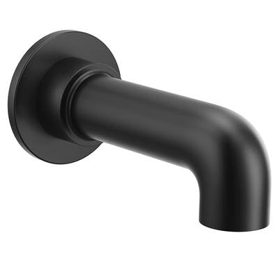 Moen 3347BL- Cia Tub Spout With Slip-Fit Cc Connection In Matte Black