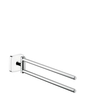 Hansgrohe 41512000- HG Puravida Twin Bar Towel Holder - FaucetExpress.ca