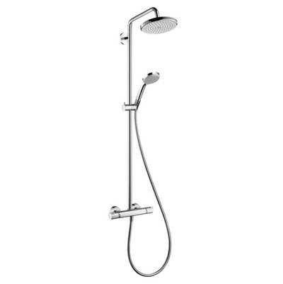 Hansgrohe 27185001- HG Showerpipe Croma 220 - FaucetExpress.ca