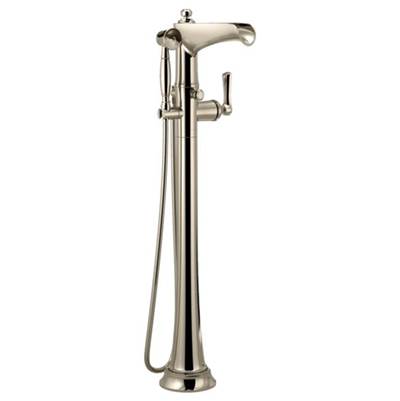 Brizo T70161-PN- Freestanding Floor Mount Tub Filler | FaucetExpress.ca