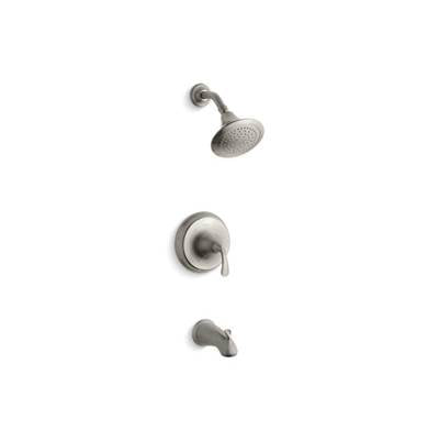 Kohler TS10275-4-BN- Forté® Sculpted Rite-Temp® bath and shower trim with slip-fit spout and 2.5 gpm showerhead | FaucetExpress.ca