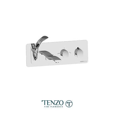 Tenzo F-NUT73- Trim For Wall Mount Tub Faucet With Retractable Hose Nuevo