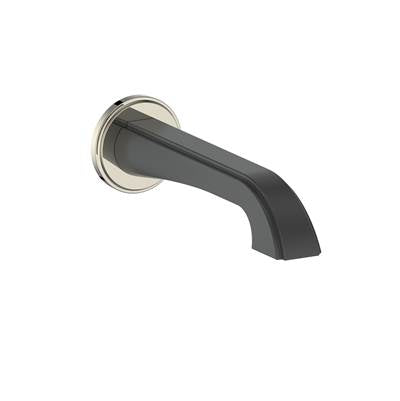 Vogt TS.09.07.PB- Zehn Tub Spout Polished Nickel Matte Black