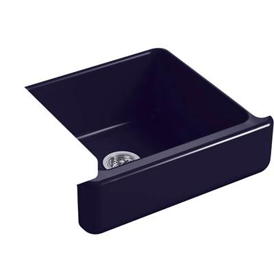 Kohler 5664-DGB- Whitehaven® 23-1/2'' x 21-9/16'' x 9-5/8'' Undermount single-bowl farmhouse sink | FaucetExpress.ca