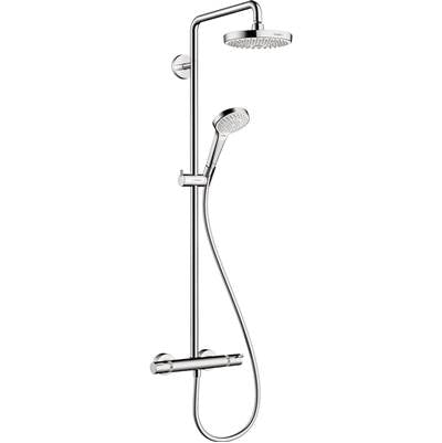 Hansgrohe 27254001- Croma Select S 180 Multi-Jet Showerpipe - FaucetExpress.ca