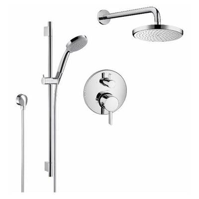 Hansgrohe HG-KIT4- HG Shower Kit Pb Dual Function W/Hshwr And Shhd - FaucetExpress.ca