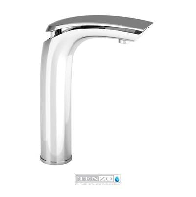 Tenzo NU12- Nuevo Single Hole Tall Lavatory Faucet With (Overflow) Drain