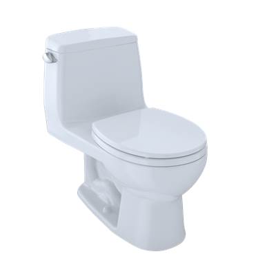 Toto MS853113S#01- Ultramax Round 1-Pc Toilet W/ Sc Seat--Cotton | FaucetExpress.ca