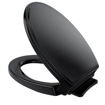Toto SS154#51- Elongated Trad Soft Close Seat Ebony | FaucetExpress.ca