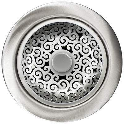 Linkasink D076 - Swirl Disposal Flange with Stopper