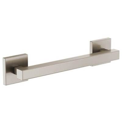 Brizo 69280-NK- Contemporary Square Decorative Ada Grab Bar - 12''