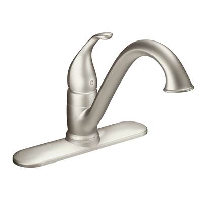 Moen 7825SRS- Camerist Single-Handle Standard Kitchen Faucet in Spot Resist Stainless