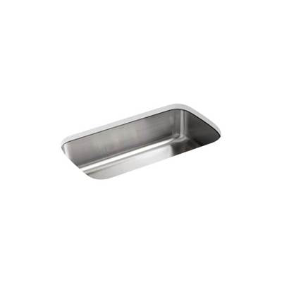 Kohler 3183-NA- Undertone® 31-1/2'' x 17-3/4'' x 8'' Undermount single-bowl extra-large kitchen sink | FaucetExpress.ca